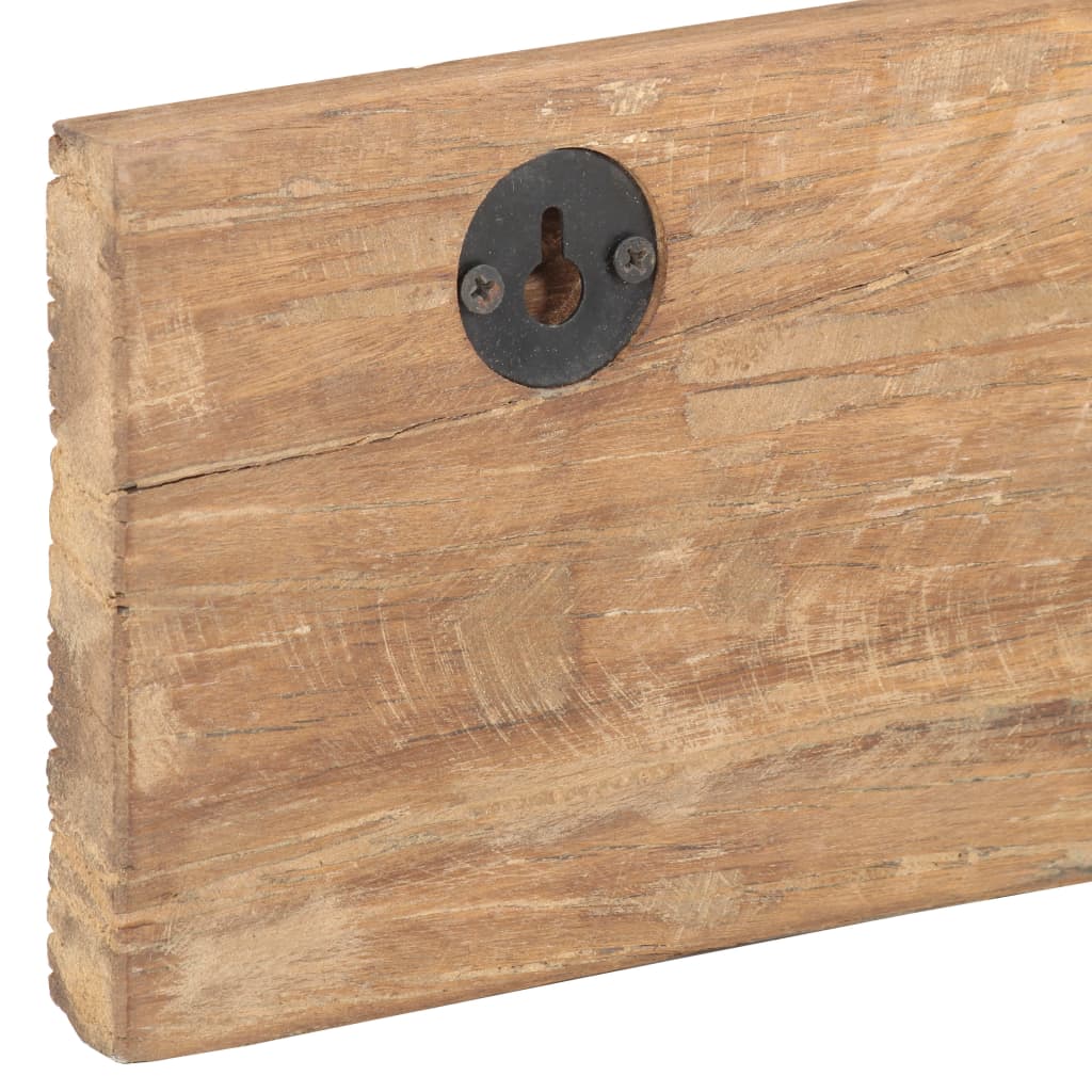 8720286067277_g_en_hd_5 vidaXL Hall Hanger with 5 Hooks 100x2.5x15 cm Solid Reclaimed Wood - Image 6