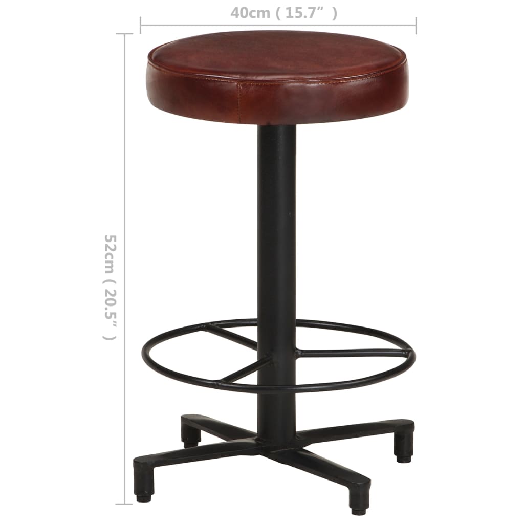 8720286067468_g_en_hd_6 vidaXL Bar Stools 2 pcs 52 cm Real Leather - Image 7