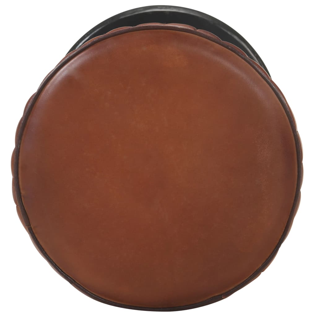 8720286068007_g_en_hd_1 vidaXL Bar Stool Brown Real Leather - Image 2