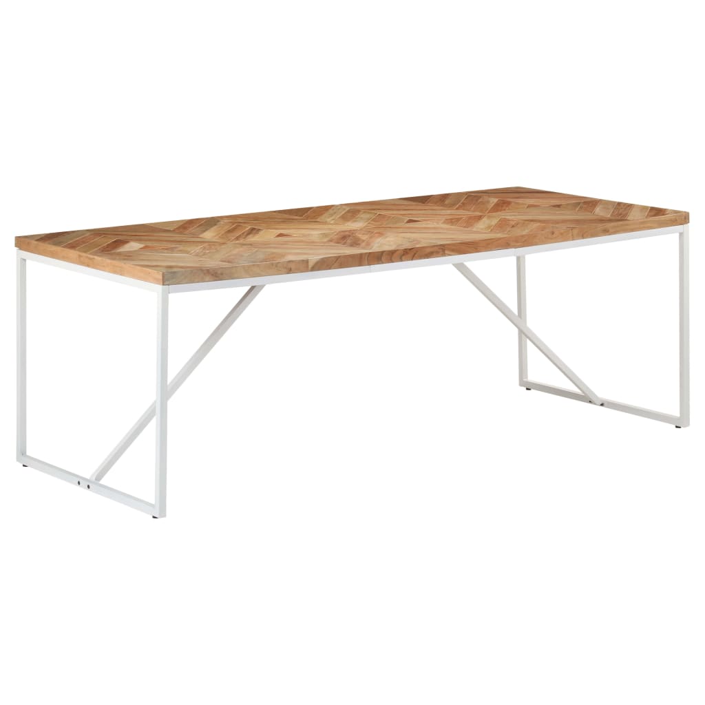 8720286068199_g_en_hd_10 vidaXL Dining Table 200x90x76 cm Solid Acacia and Mango Wood - Image 11