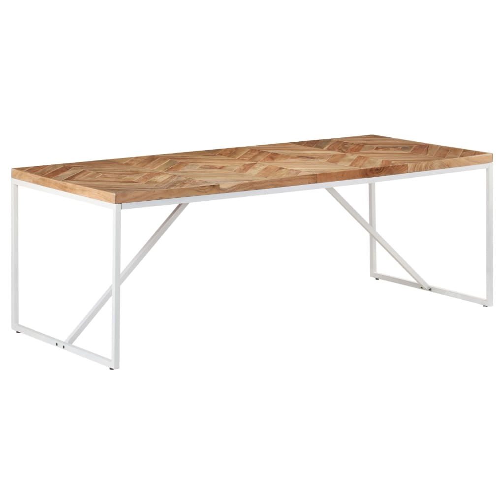 8720286068199_g_en_hd_7 vidaXL Dining Table 200x90x76 cm Solid Acacia and Mango Wood - Image 8