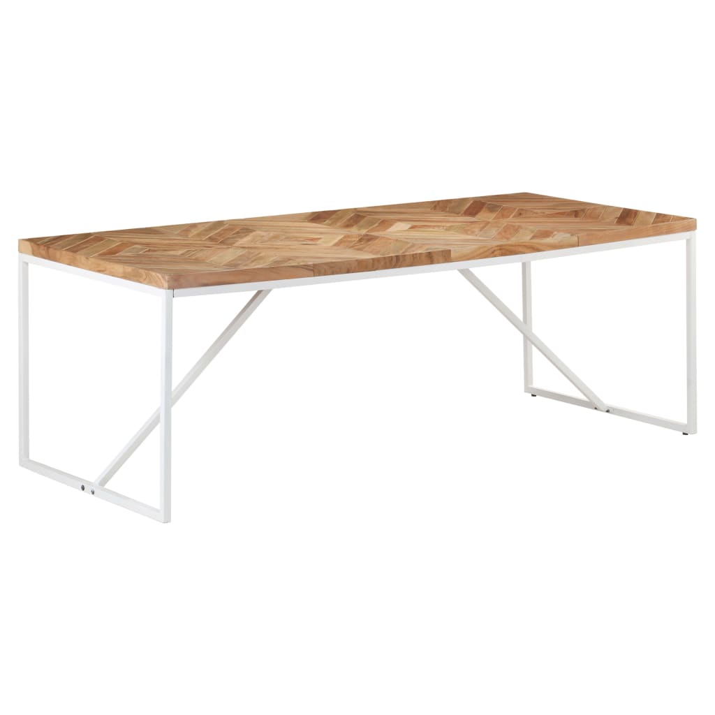 8720286068199_g_en_hd_8 vidaXL Dining Table 200x90x76 cm Solid Acacia and Mango Wood - Image 9