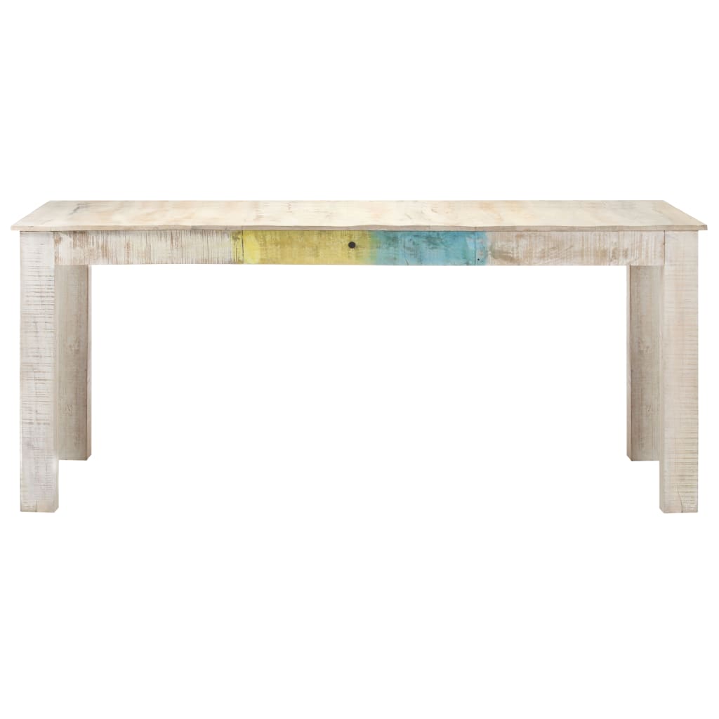 8720286068243_g_en_hd_1 vidaXL Dining Table White 180x90x76 cm Solid Mango Wood - Image 2