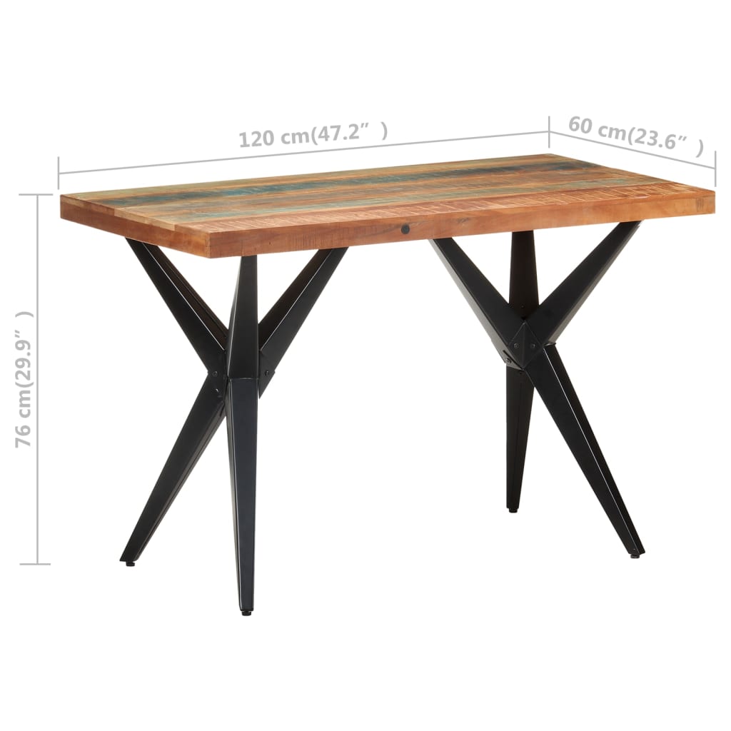 8720286068274_g_en_hd_6 vidaXL Dining Table 120x60x76 cm Solid Reclaimed Wood - Image 7