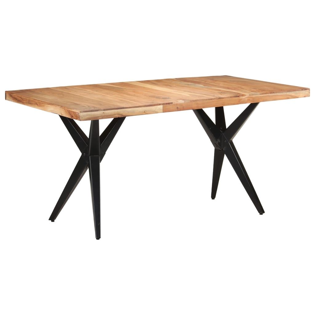 8720286068311_g_en_hd_10 vidaXL Dining Table 160x80x76 cm Solid Acacia Wood - Image 11
