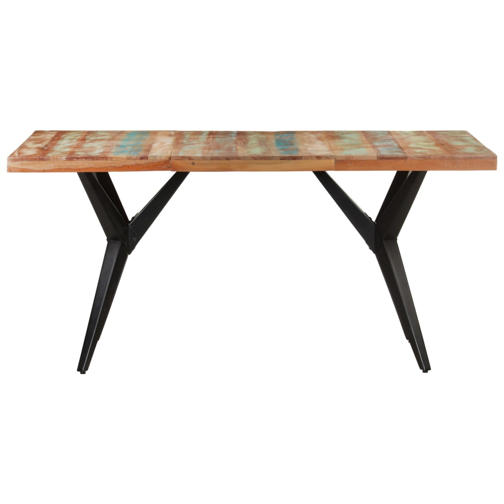 8720286068335_g_en_hd_1 vidaXL Dining Table 160x80x76 cm Solid Reclaimed Wood - Image 2