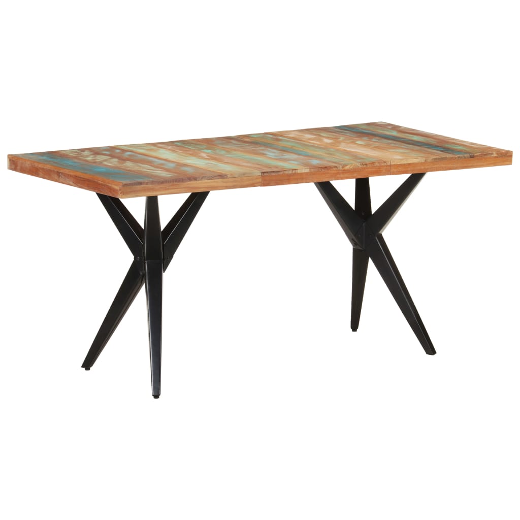 8720286068335_g_en_hd_7 vidaXL Dining Table 160x80x76 cm Solid Reclaimed Wood - Image 8
