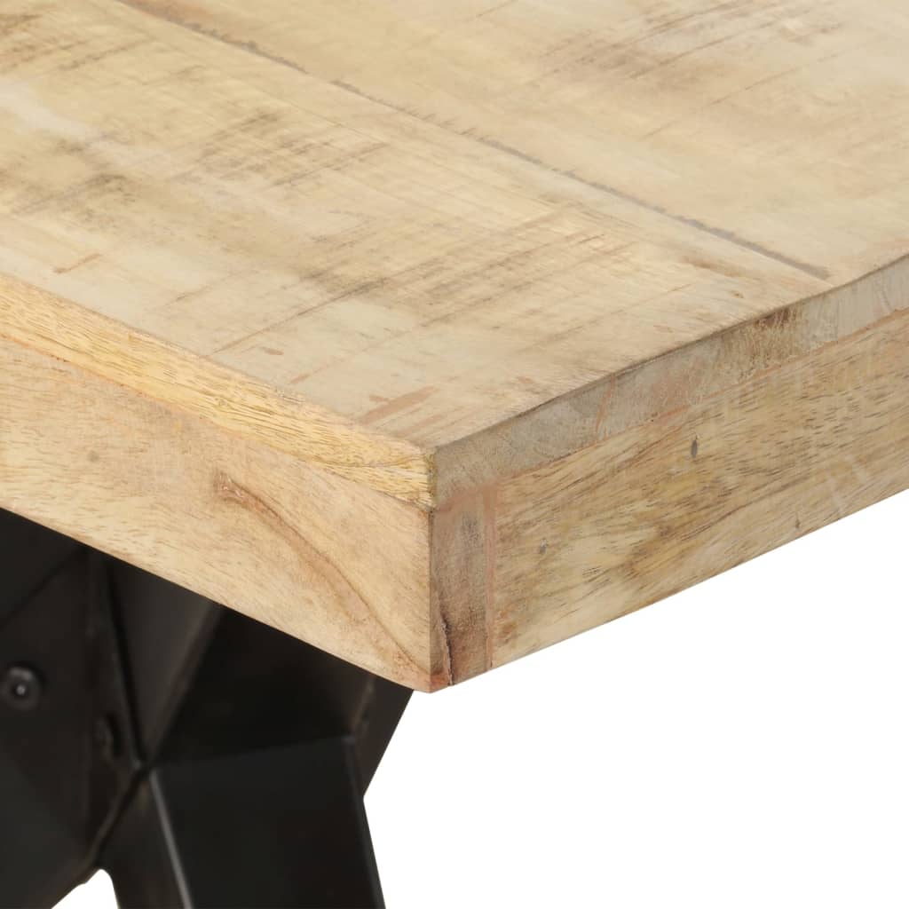 8720286068380_g_en_hd_4 vidaXL Dining Table 200x90x76 cm Rough Mango Wood - Image 5