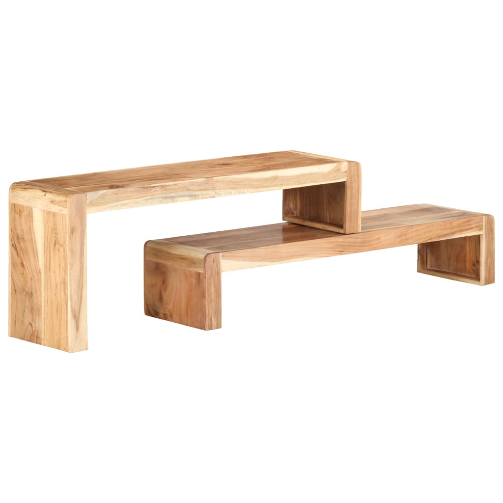 8720286068557_g_en_hd_4 vidaXL 2 Piece TV Cabinet Solid Acacia Wood - Image 6