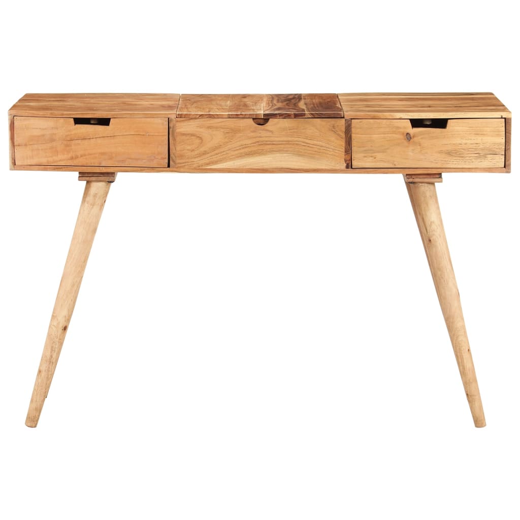 8720286068564_g_en_hd_2 vidaXL Dressing Table with Mirror 112x45x76 cm Solid Acacia Wood - Image 4
