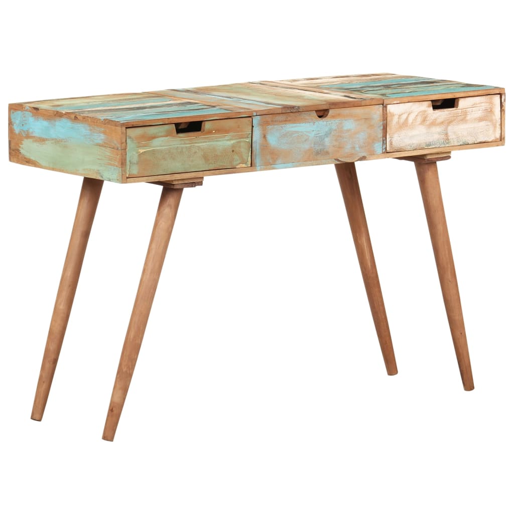 8720286068571_g_en_hd_1 vidaXL Dressing Table with Mirror 112x45x76 cm Solid Reclaimed Wood - Image 2