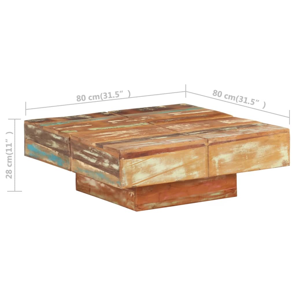 8720286068601_g_en_hd_5 vidaXL Coffee Table 80x80x28 cm Solid Reclaimed Wood - Image 6