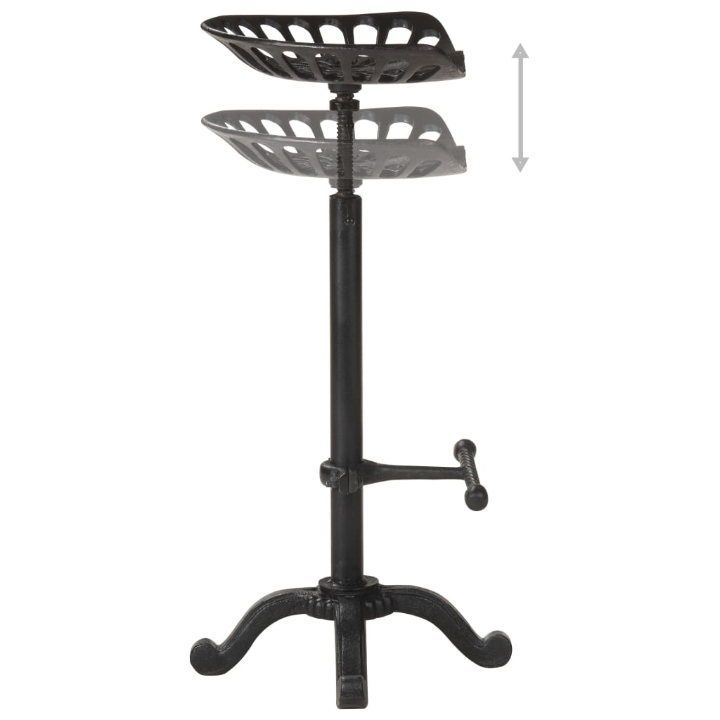 8720286068670_g_en_hd_2 vidaXL Bar Stool Black Cast Iron - Image 3