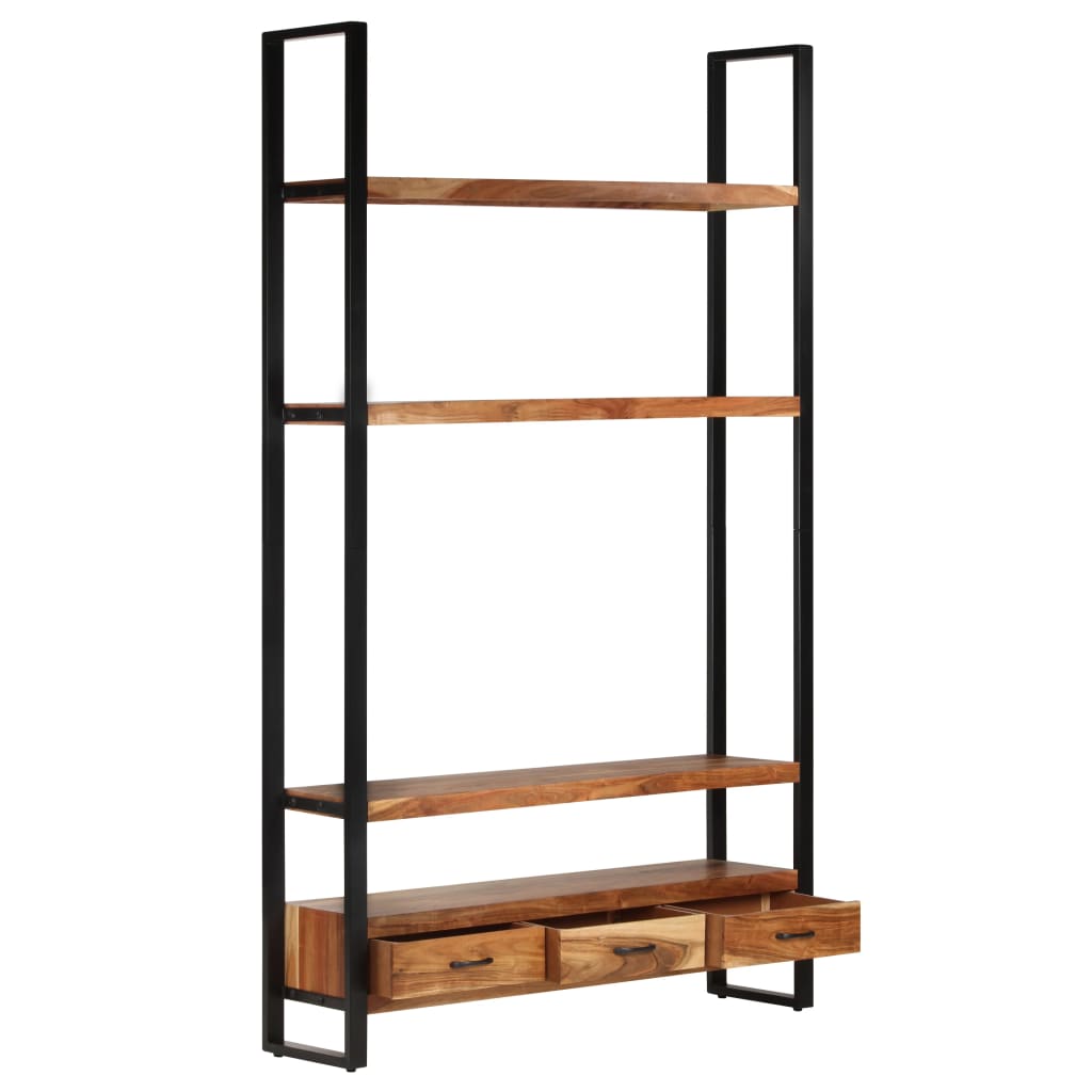 8720286068762_g_en_hd_1 vidaXL Bookshelf 118x30x200 cm Solid Acacia Wood - Image 2