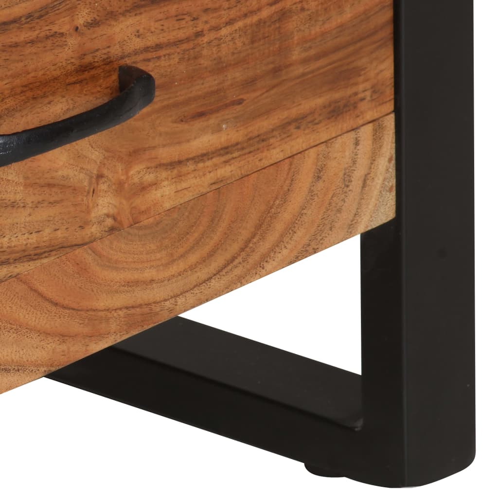 8720286068762_g_en_hd_5 vidaXL Bookshelf 118x30x200 cm Solid Acacia Wood - Image 7