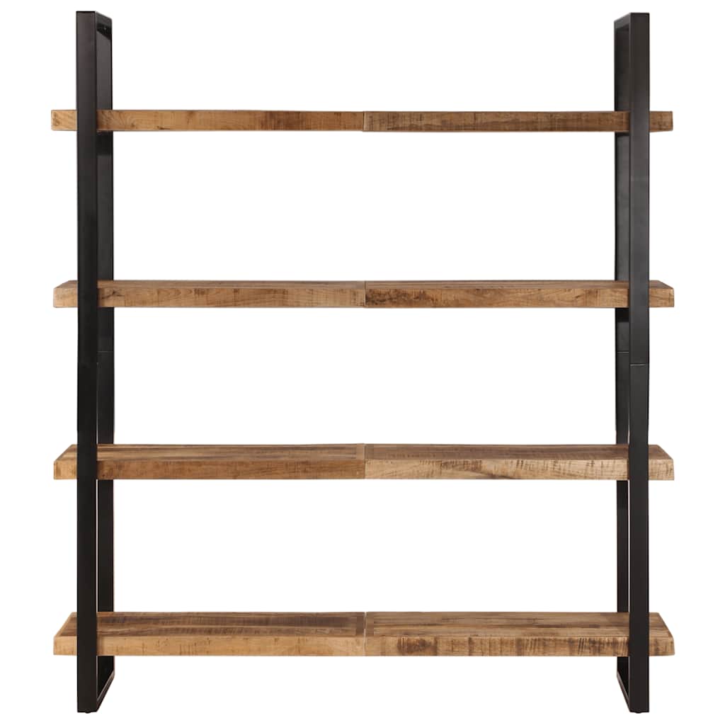 8720286068892_g_en_hd_3 vidaXL 4-Tier Bookcase 160x40x180 cm Rough Mango Wood - Image 5