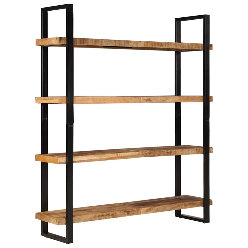 8720286068892_g_en_hd_5 vidaXL 4-Tier Bookcase 160x40x180 cm Rough Mango Wood - Image 7