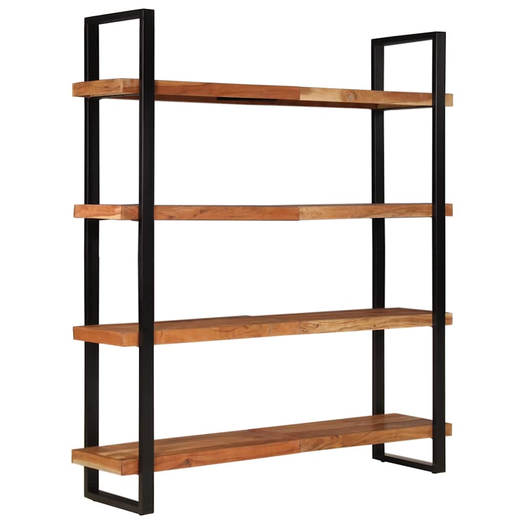 8720286068915_g_en_hd_1 vidaXL 4-Tier Bookcase 160x40x180 cm Solid Acacia Wood - Image 2