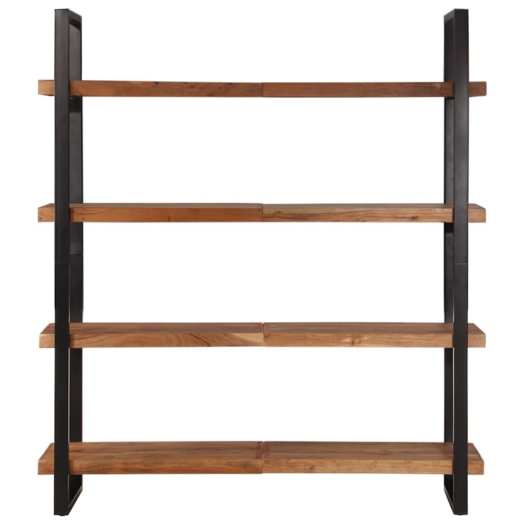 8720286068915_g_en_hd_3 vidaXL 4-Tier Bookcase 160x40x180 cm Solid Acacia Wood - Image 5