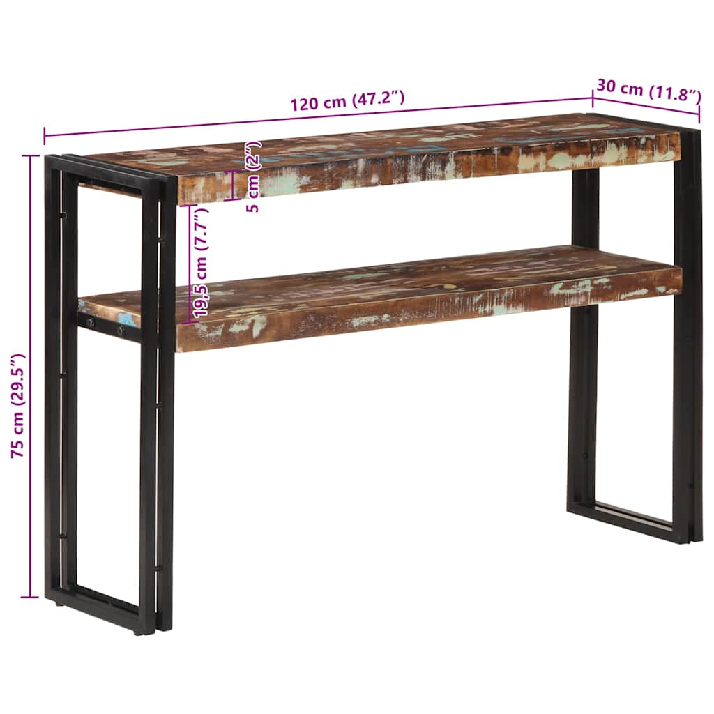 8720286069240_g_en_hd_8 vidaXL Console Table 120x30x75 cm Solid Reclaimed Wood - Image 10