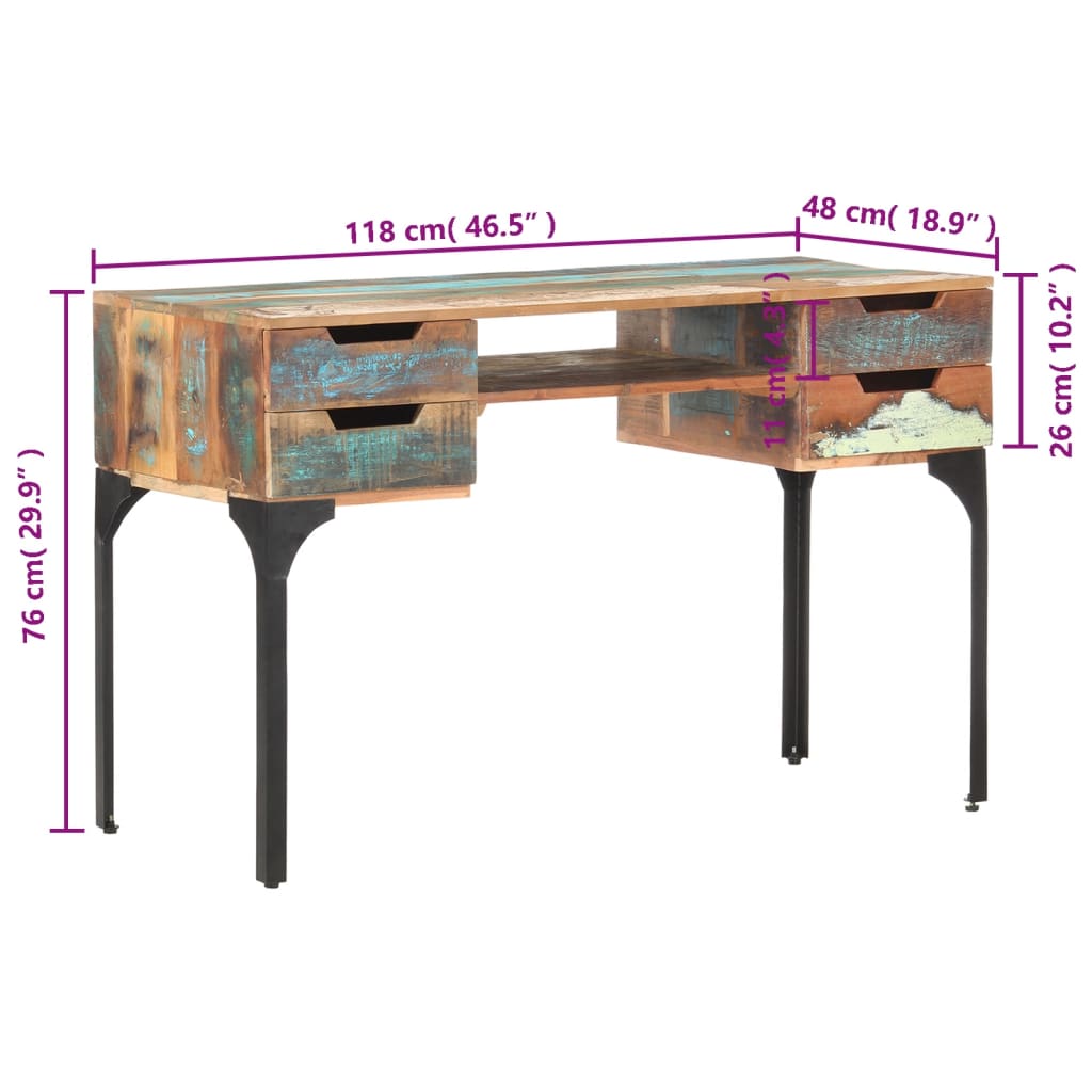 8720286069653_g_en_hd_8 vidaXL Desk 118x48x75 cm Solid Reclaimed Wood - Image 10