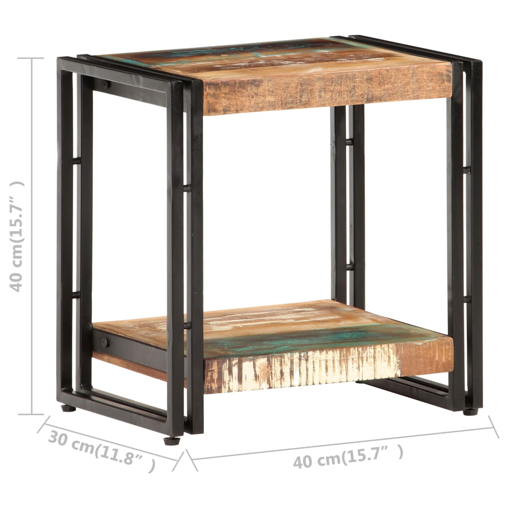 8720286069844_g_en_hd_4 vidaXL Side Table 40x30x40 cm Solid Reclaimed Wood - Image 5