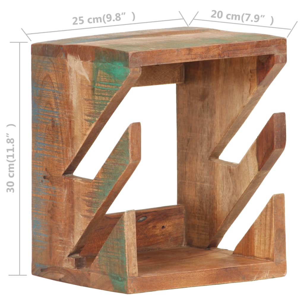 8720286070260_g_en_hd_7 vidaXL Wall Mounted Skateboard Holder 25x20x30 cm Solid Reclaimed Wood - Image 8