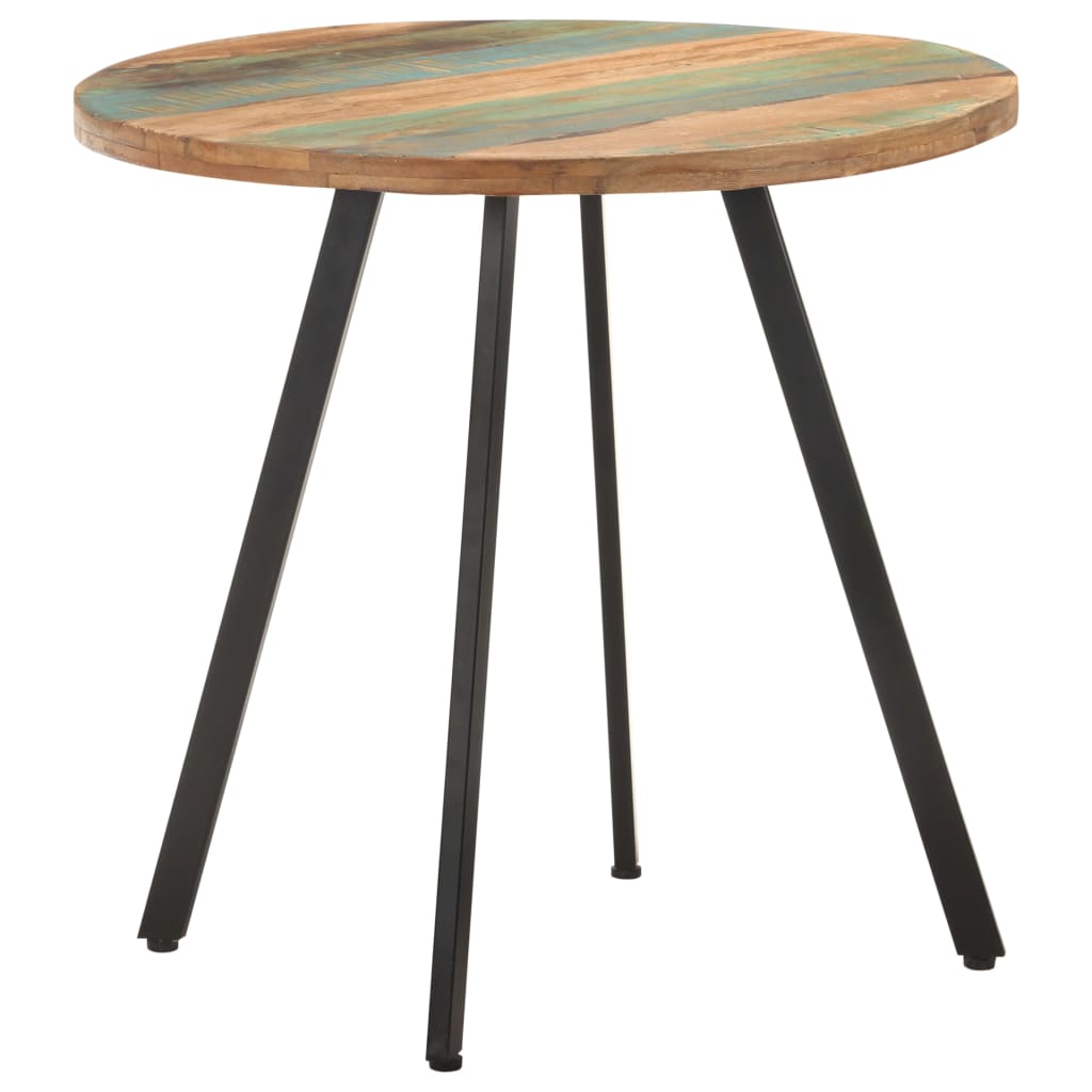 8720286070291_g_en_hd_7 vidaXL Dining Table 80 cm Solid Reclaimed Wood - Image 8