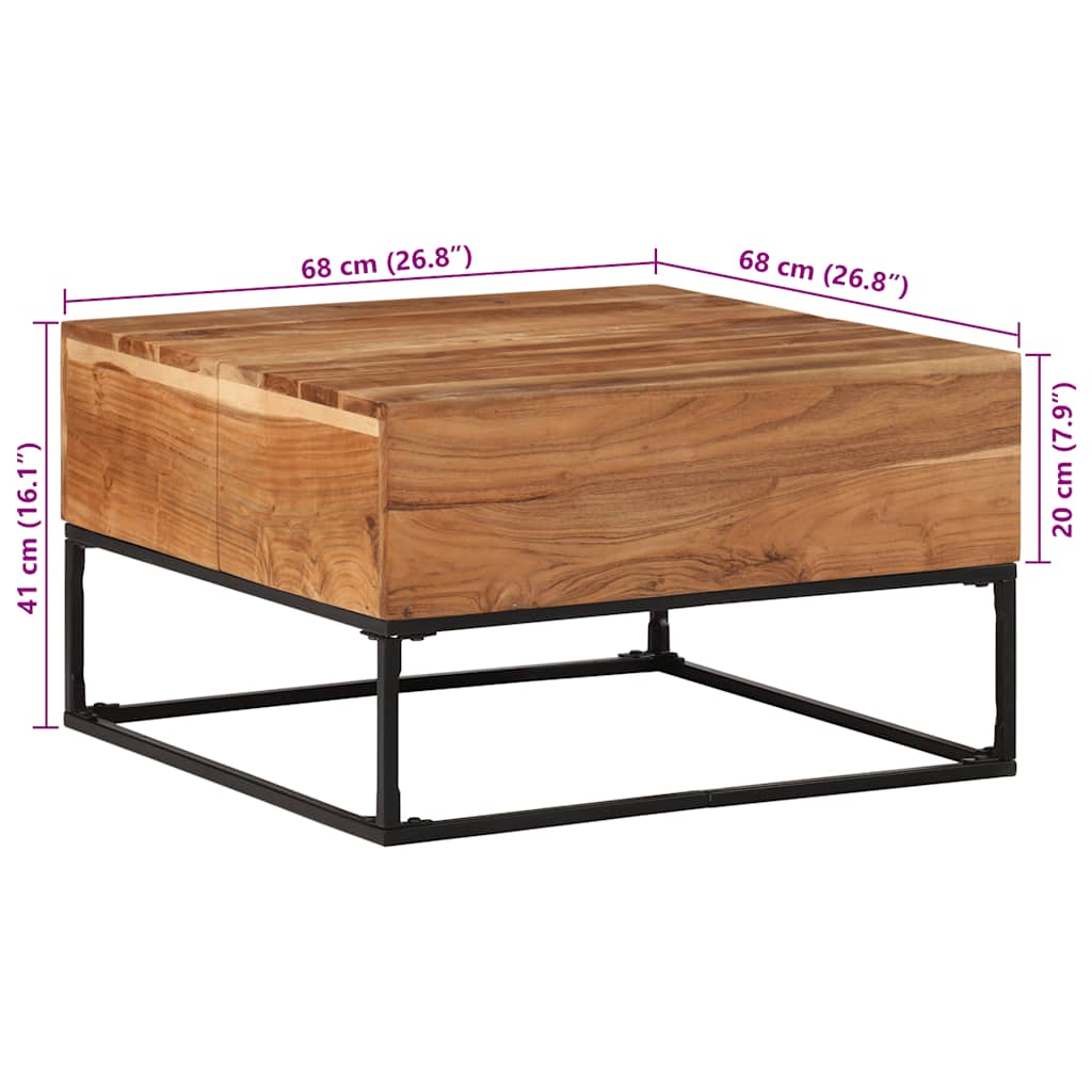 8720286070789_g_en_hd_10 vidaXL Coffee Table 68x68x41 cm Solid Acacia Wood - Image 11