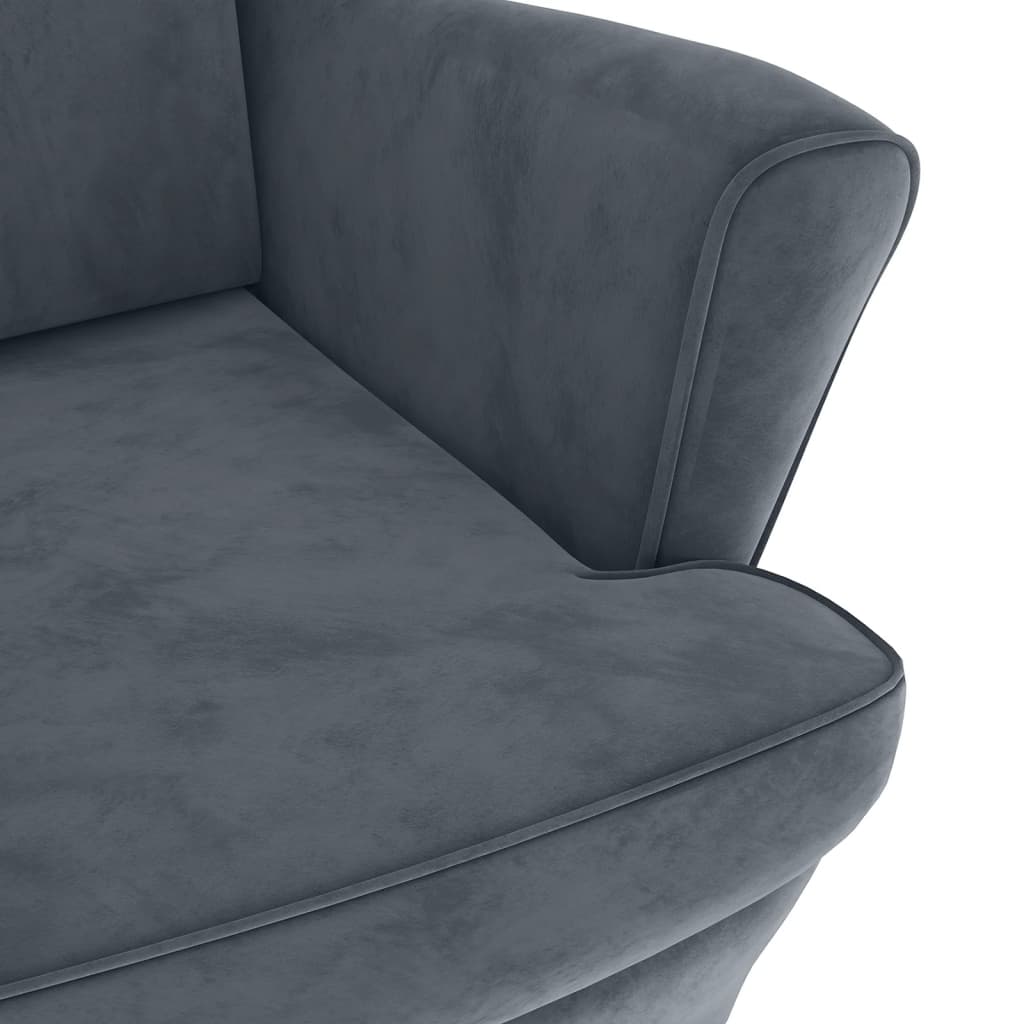 8720286072219_g_en_hd_4 vidaXL Armchair Dark Grey Velvet - Image 6