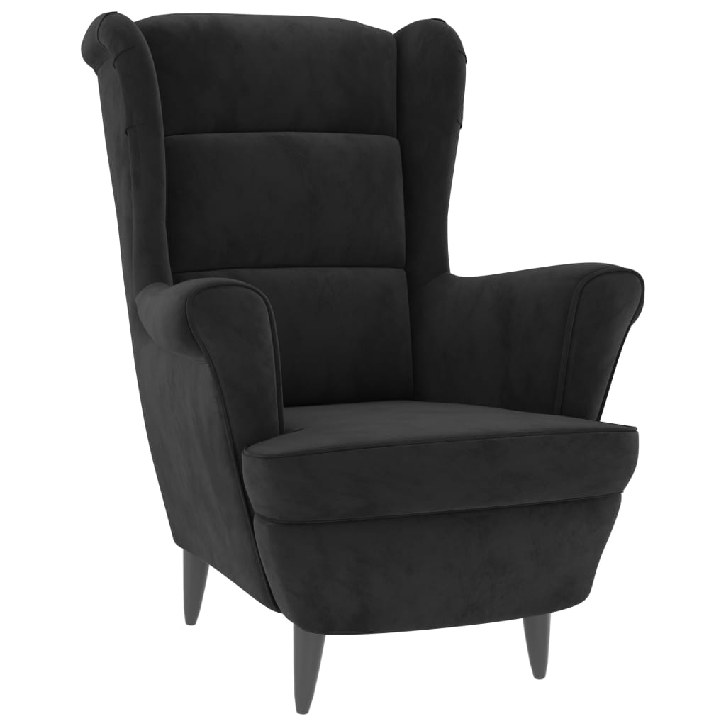 8720286072264_a_en_hd_1 vidaXL Armchair Black Velvet - Image 2