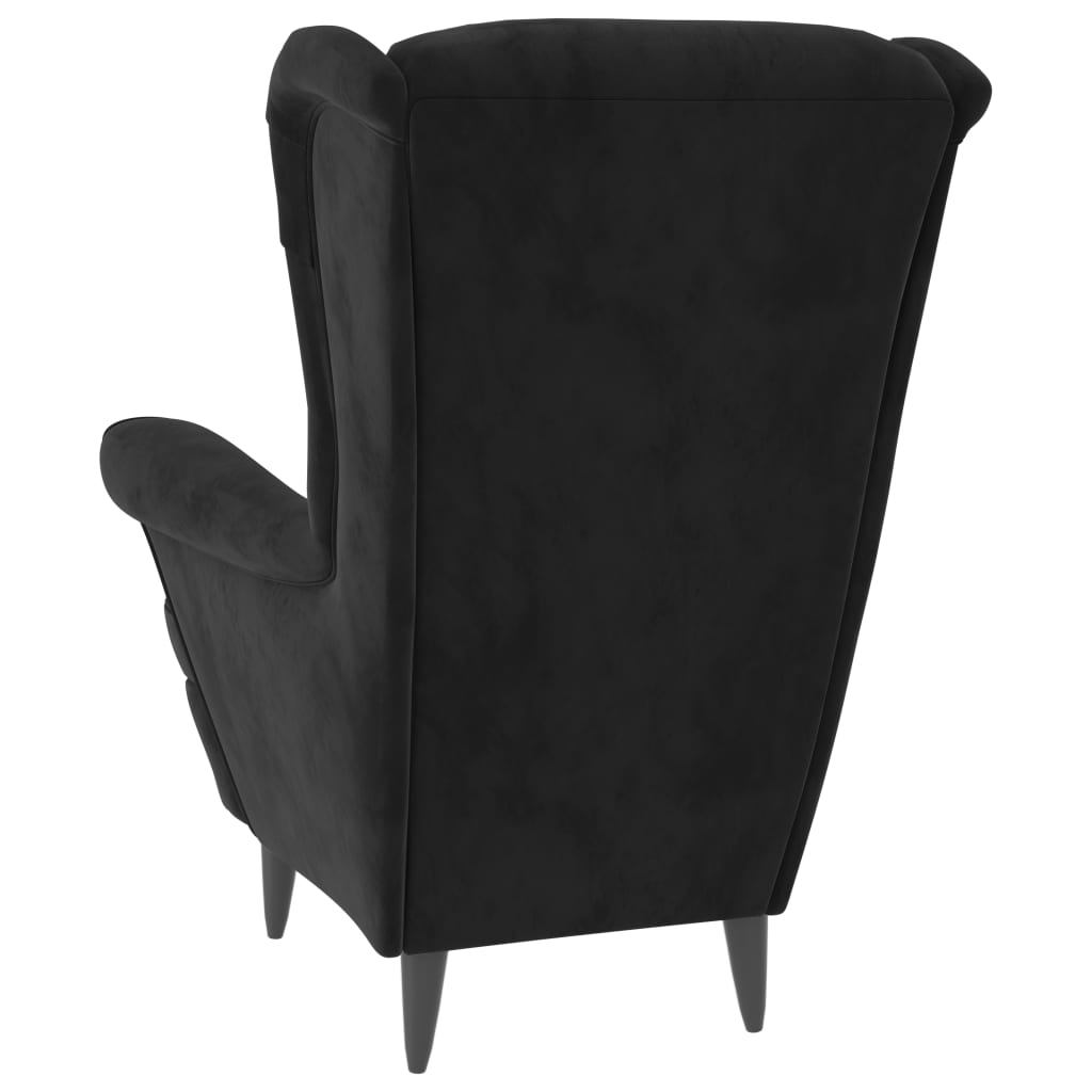 8720286072264_g_en_hd_3 vidaXL Armchair Black Velvet - Image 5