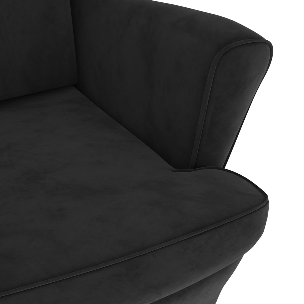 8720286072264_g_en_hd_4 vidaXL Armchair Black Velvet - Image 6