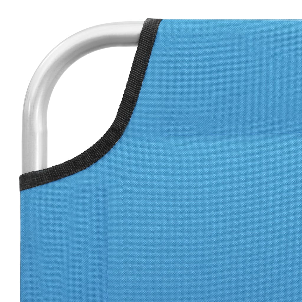 8720286072790_g_en_hd_6 vidaXL Folding Sun Lounger Steel and Fabric Turquoise Blue - Image 7