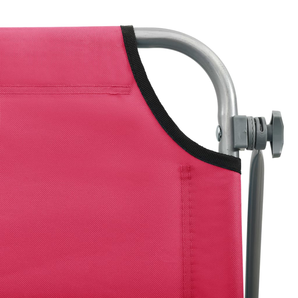 8720286072875_g_en_hd_5 vidaXL Sun Lounger with Canopy Steel Pink - Image 6