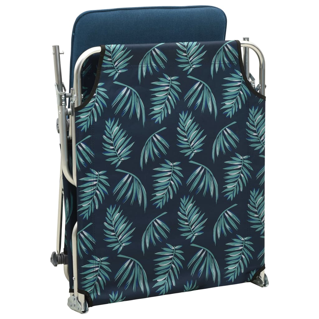 8720286073148_g_en_hd_6 vidaXL Folding Sun Lounger with Canopy Leaf Print Aluminium - Image 7