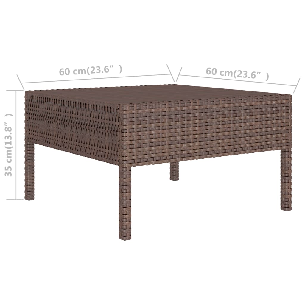 8720286073414_g_en_hd_4 vidaXL 2 Piece Garden Lounge Set with Cushions Poly Rattan Brown - Image 6