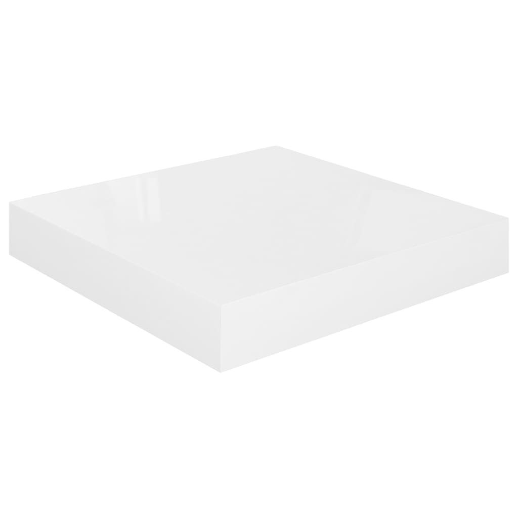 8720286073711_g_en_hd_2 vidaXL Floating Wall Shelves 2 pcs High Gloss White 23x23.5x3.8 cm MDF - Image 4