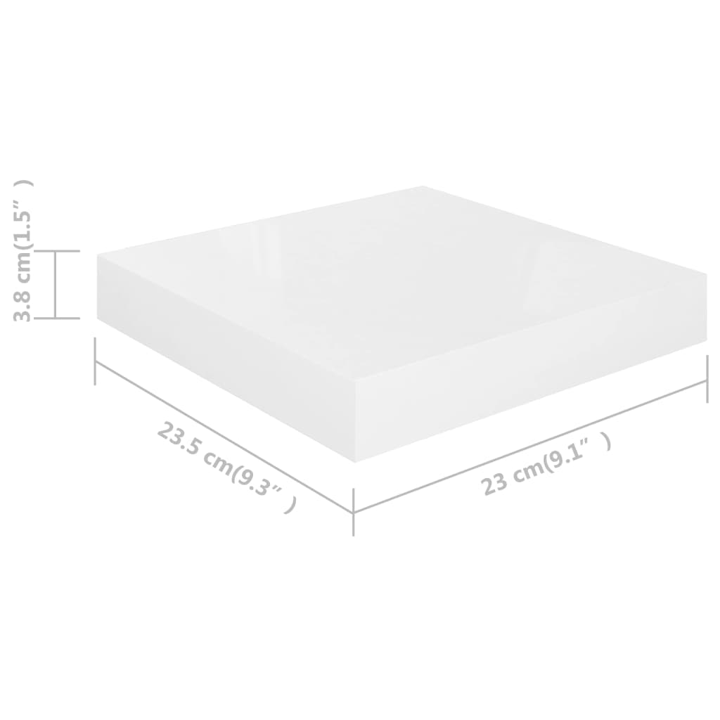 8720286073711_g_en_hd_6 vidaXL Floating Wall Shelves 2 pcs High Gloss White 23x23.5x3.8 cm MDF - Image 8