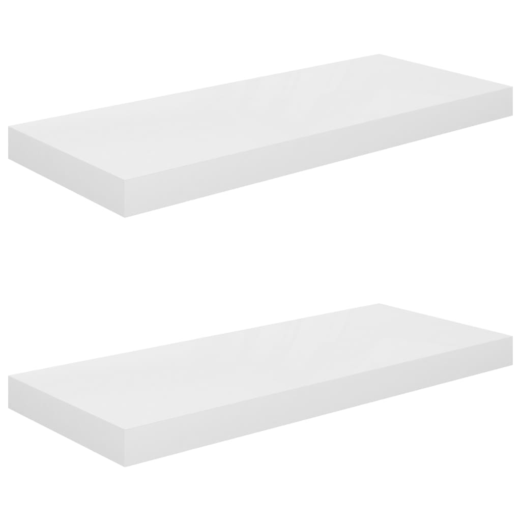 8720286073803_a_en_hd_1 vidaXL Floating Wall Shelves 2 pcs High Gloss White 60x23.5x3.8 cm MDF - Image 2