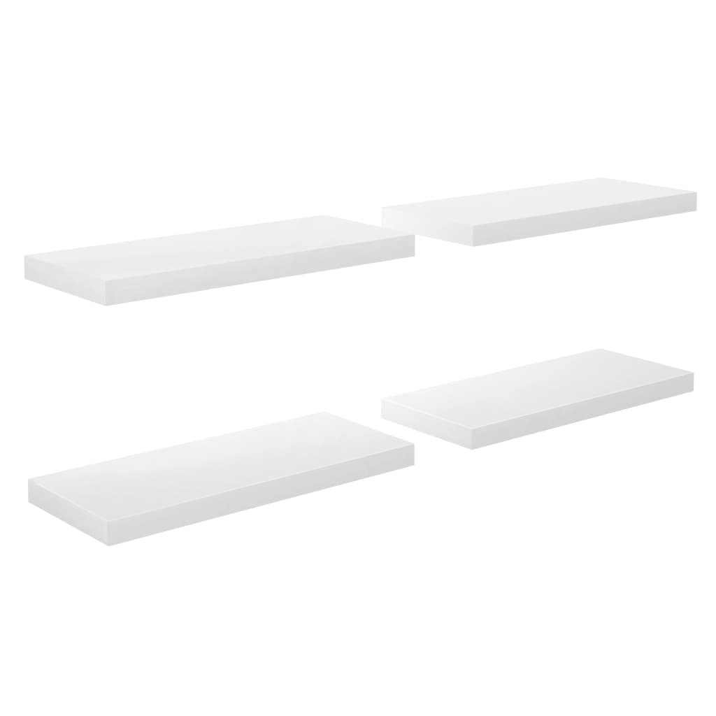8720286073810_a_en_hd_1 vidaXL Floating Wall Shelves 4 pcs High Gloss White 60x23.5x3.8 cm MDF - Image 2