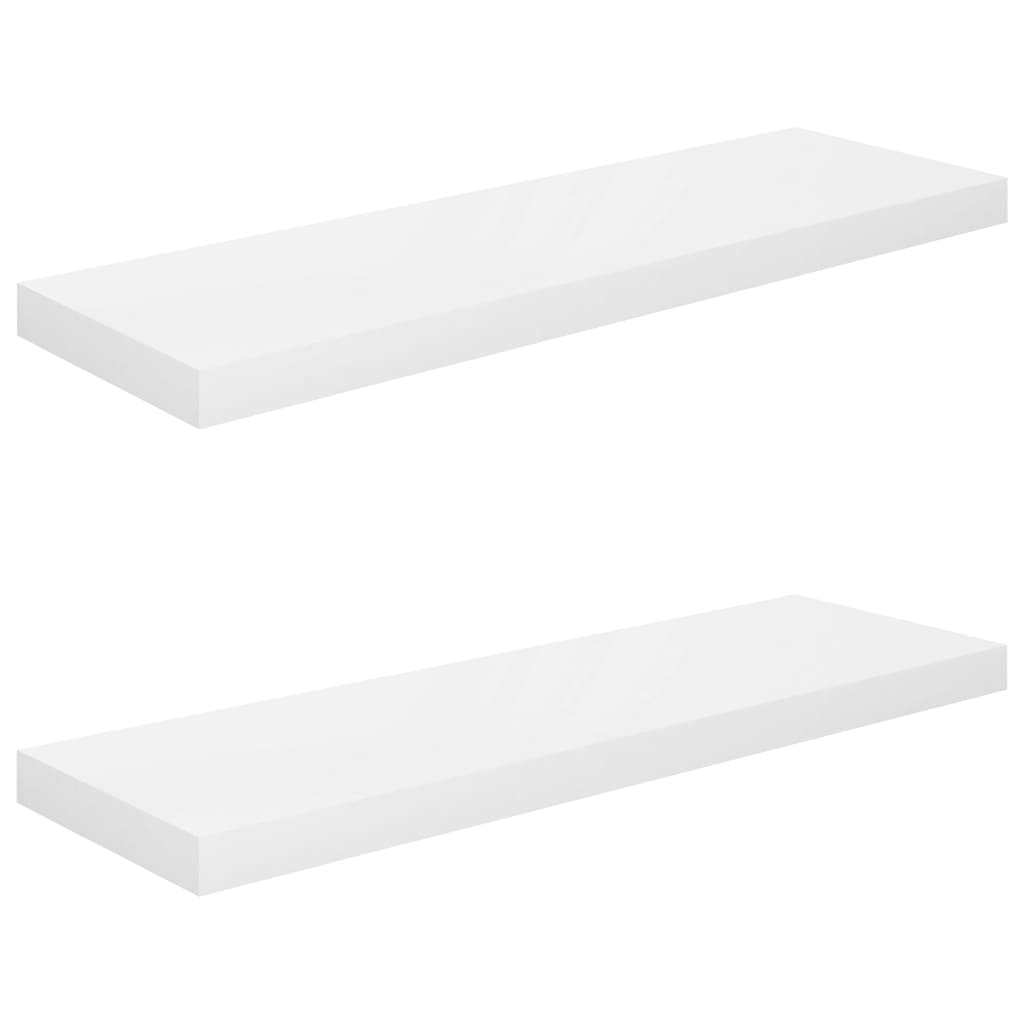 8720286073834_a_en_hd_1 vidaXL Floating Wall Shelves 2 pcs High Gloss White 80x23.5x3.8 cm MDF - Image 2