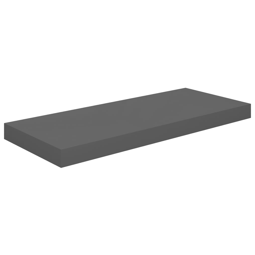 8720286074213_a_en_hd_1 vidaXL Floating Wall Shelf High Gloss Grey 60x23.5x3.8 cm MDF - Image 2