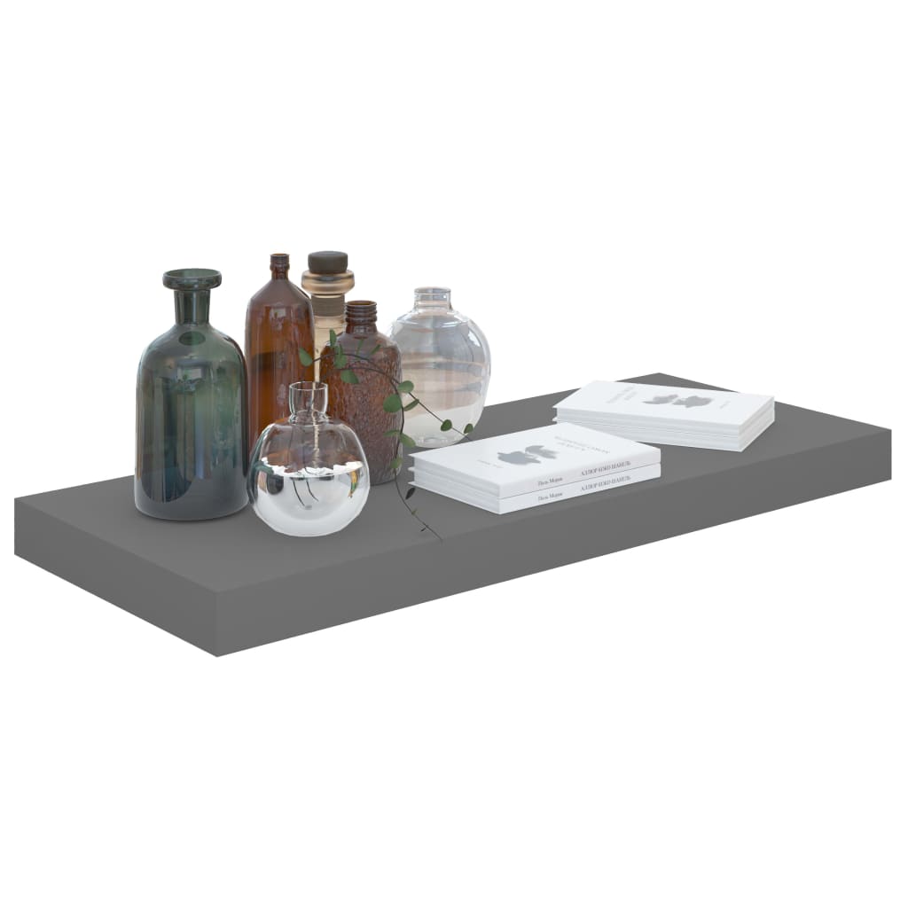 8720286074213_g_en_hd_1 vidaXL Floating Wall Shelf High Gloss Grey 60x23.5x3.8 cm MDF - Image 3