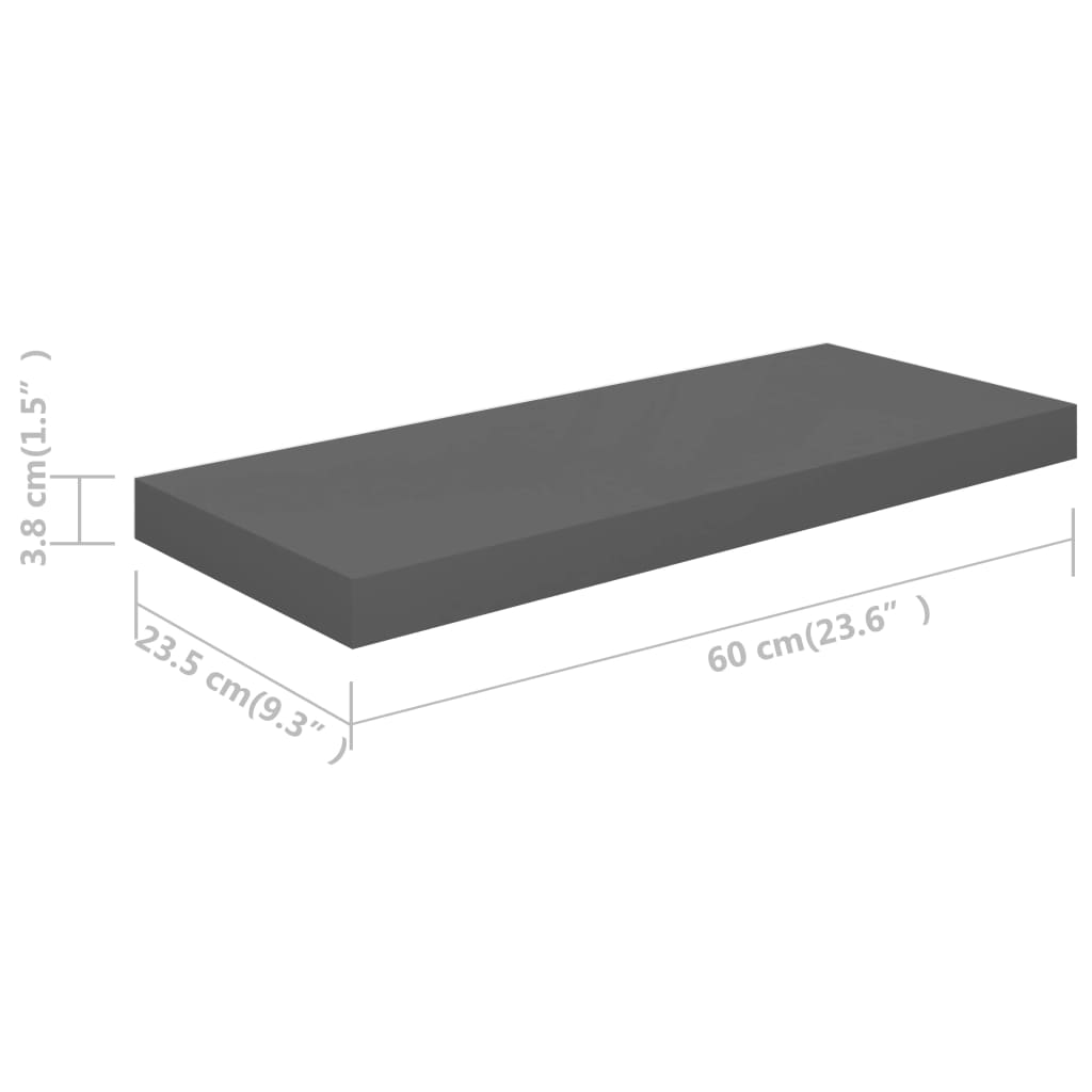 8720286074213_g_en_hd_5 vidaXL Floating Wall Shelf High Gloss Grey 60x23.5x3.8 cm MDF - Image 7