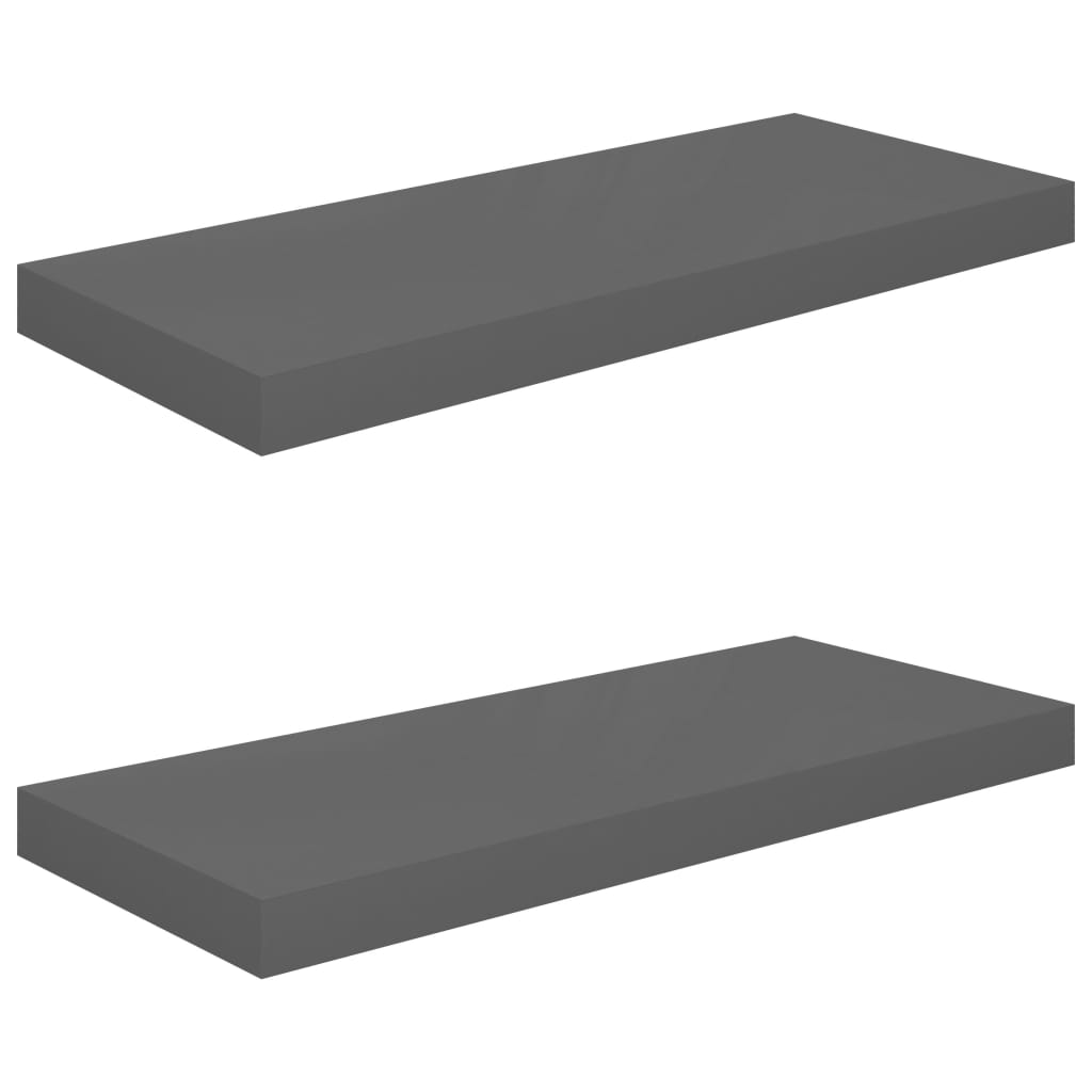 8720286074220_a_en_hd_1 vidaXL Floating Wall Shelves 2 pcs High Gloss Grey 60x23.5x3.8 cm MDF - Image 2