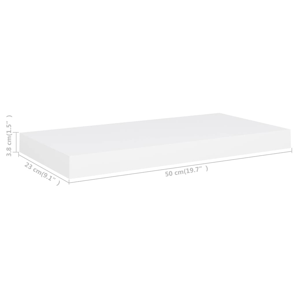 8720286074398_g_en_hd_5 vidaXL Floating Wall Shelf White 50x23x3.8 cm MDF - Image 7