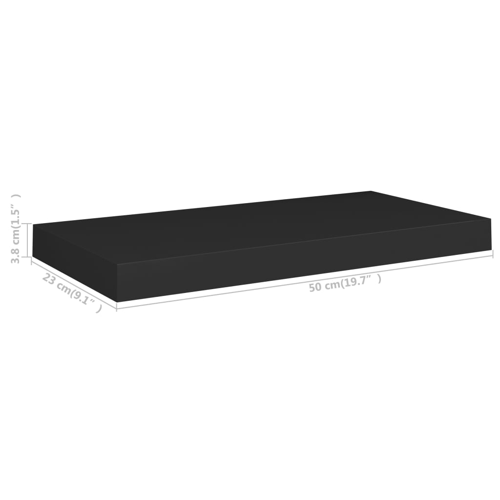 8720286074619_g_en_hd_6 vidaXL Floating Wall Shelves 2 pcs Black 50x23x3.8 cm MDF - Image 8