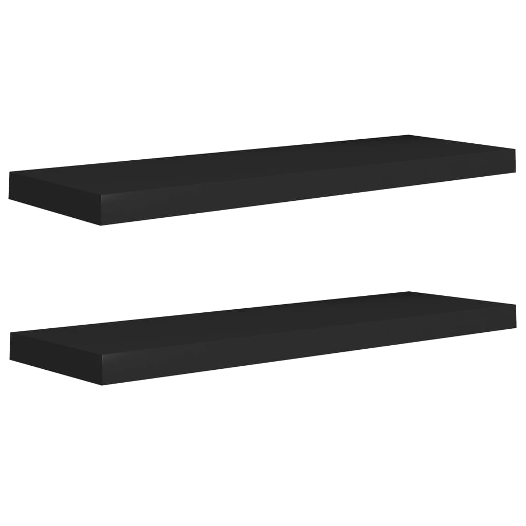 8720286074671_a_en_hd_1 vidaXL Floating Wall Shelves 2 pcs Black 80x23.5x3.8 cm MDF - Image 2