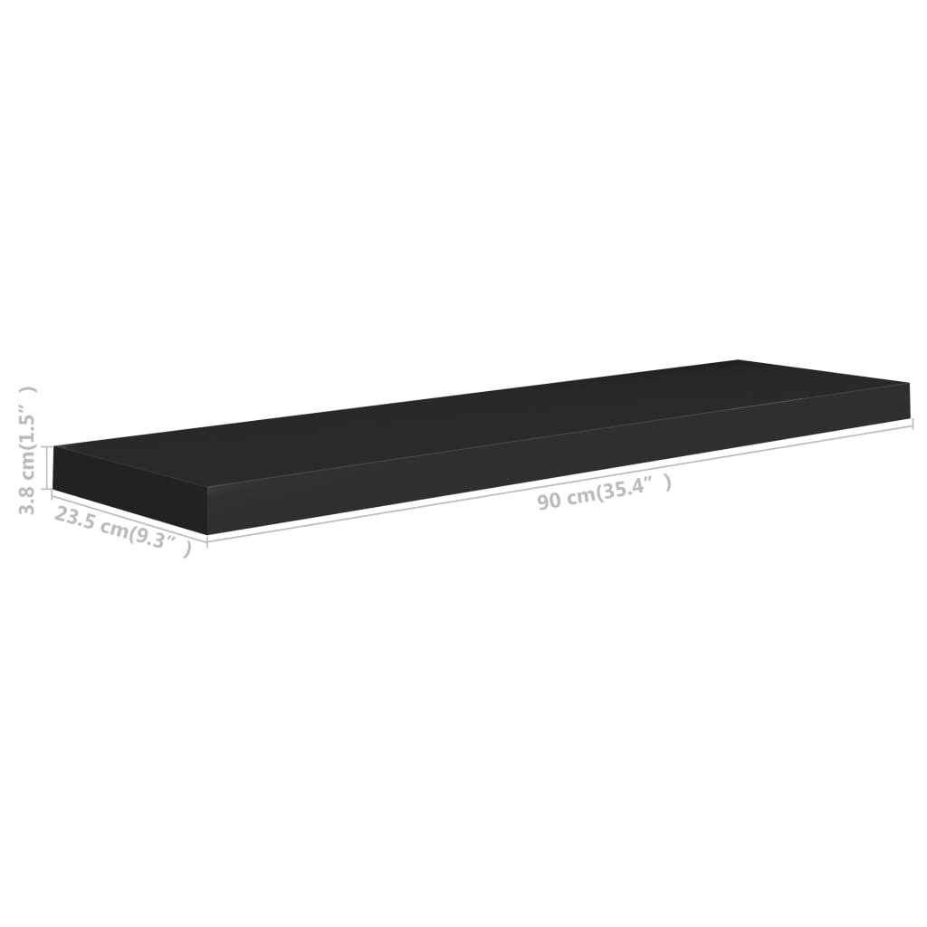 8720286074701_g_en_hd_6 vidaXL Floating Wall Shelves 2 pcs Black 90x23.5x3.8 cm MDF - Image 8